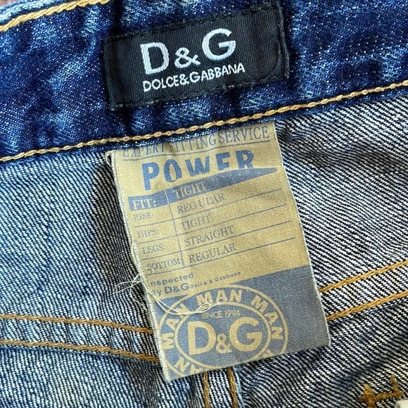 VINTAGE | Dolce & Gabbana Power Tight Fit Regular jeans - Picture 6 of 13